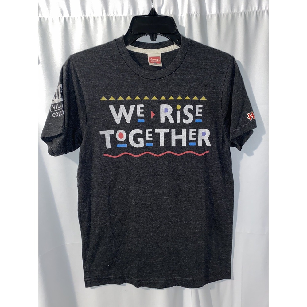 Homage We Rise Together MBK Village Columbus‎ Ohio Shirt XS
